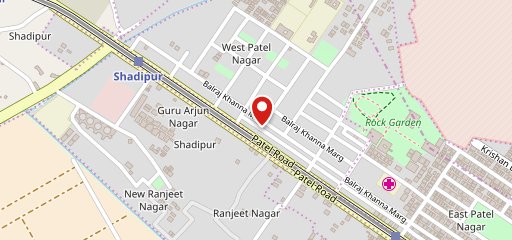 Pizza Galleria Patel Nagar on map
