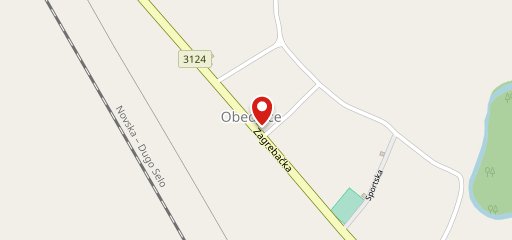 Pizza Grill Lav Obedišće Kriz sulla mappa