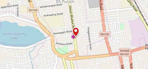 Pizza Hut R S Puram, Coimbatore on map