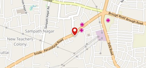 Pizza Hut Brough Road, Erode on map