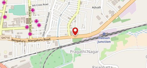 Pizza Hut BM Road, Hassan on map