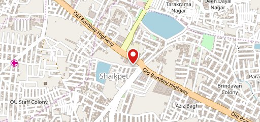 Pizza Hut Toli Chowki, Hyderabad on map