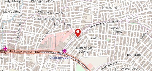 Pizza Hut Kothapet Nagole Road, Hyderabad on map