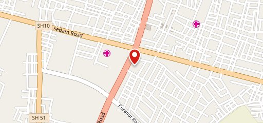 Pizza Hut Gulbarga, Kalburgi on map