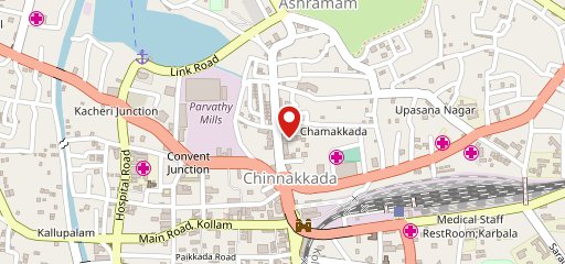 Pizza Hut Chinakada, Kollam on map