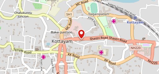 Pizza Hut Sasthri Road, Kottayam on map