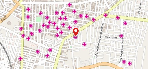 Pizza Hut Gandhi Puram, Rajahmundry on map