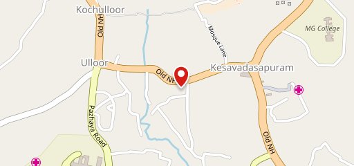 Pizza Hut Pattom, Trivandrum on map