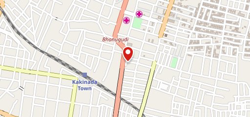 Bakers Inn Kakinada on map