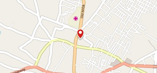 Pizza kitchen muzaffarnagar on map