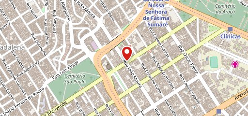 Diavola Pizzeria Italiana no mapa