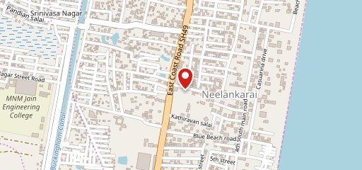 Pizza Mechanics Neelankarai ECR on map