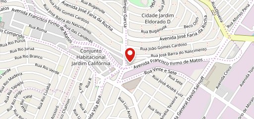 Pizza Para Levar no mapa