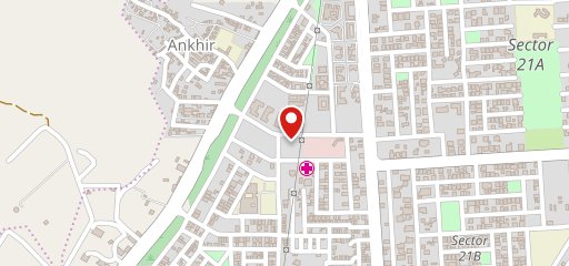 Pizza Trail, Sector 21D, Faridabad on map