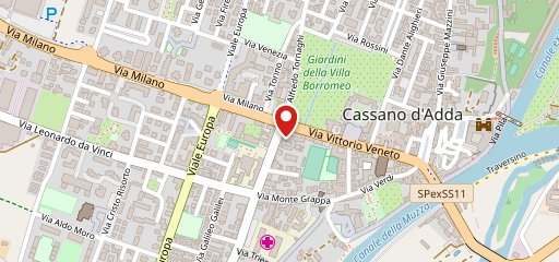 Pizza Trevi sur la carte