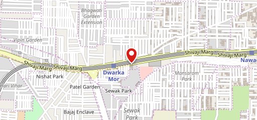 Pizza Wings Dwarka Mor on map