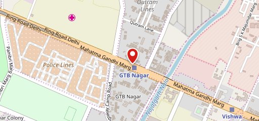 Pizza Wings GTB Nagar (Delhi) on map