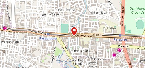 Pizza Zone Begumpet on map