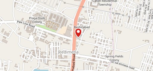 Pizza Zone Signature - Kompally on map