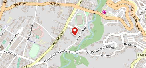 Pizzapì Frosinone sur la carte