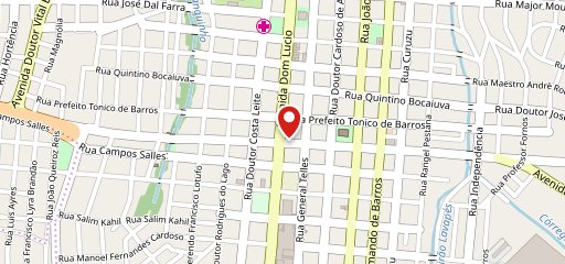 Pizzaretto Botucatu no mapa