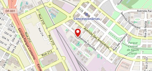 Pizzaria A Melhor do Mundo no mapa