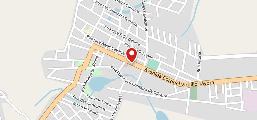 Pizzaria e Esfiharia Brasileira no mapa