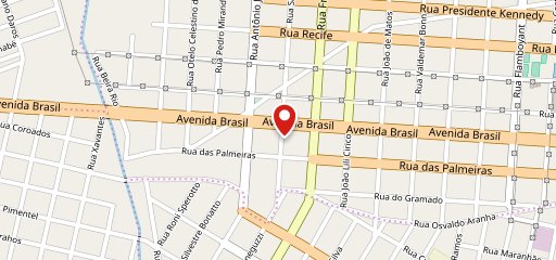 Pizzaria ALKIMIA no mapa