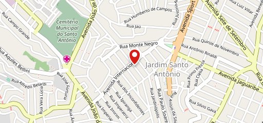 Bella Itália Pizzaria e Gelateria no mapa