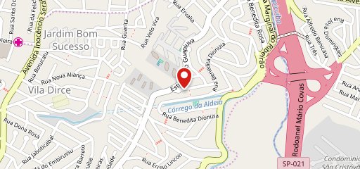 Pizzaria Calzones ll no mapa