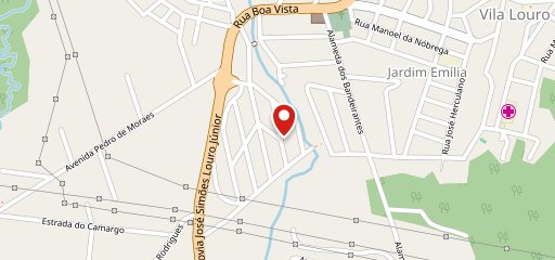 Canaã pizzaria no mapa