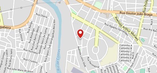 Pizzaria Candelabro no mapa