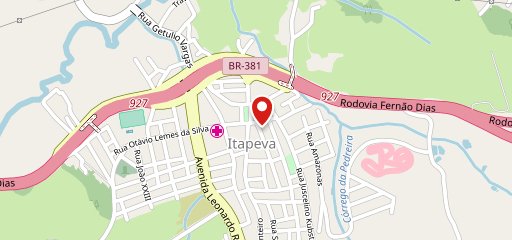 Pizzaria Carpaccio no mapa