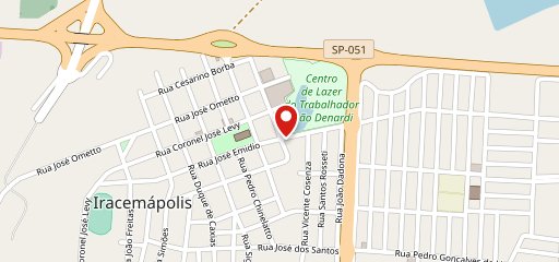 Pizzaria Castelli Iracemápolis no mapa