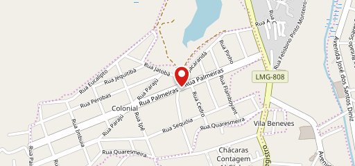 Pizzaria Nosso Cantin no mapa