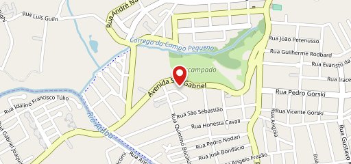 Pizzaria Comilao no mapa