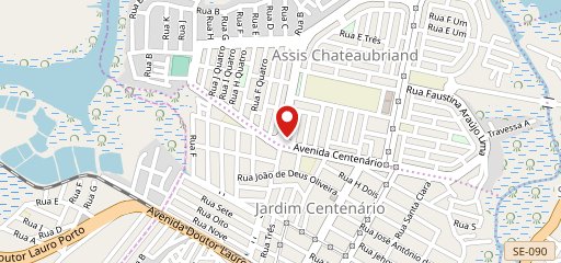 Pizzaria da Mama no mapa