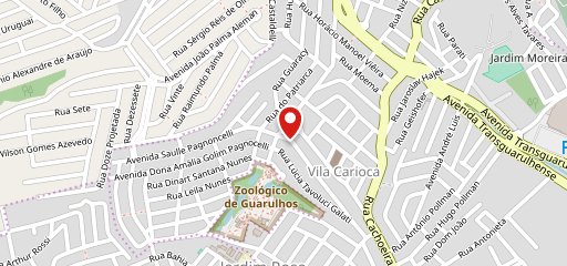 Pizzaria Delicia no mapa