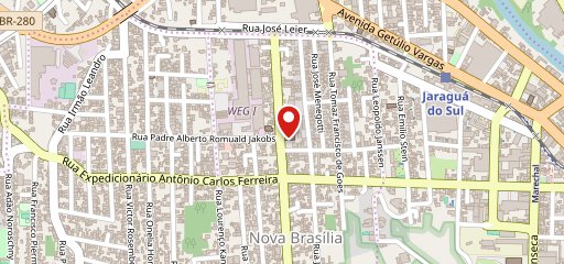 Pizzaria do Céu no mapa