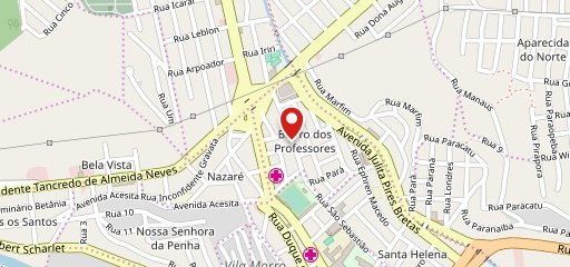 Pizzaria do Eduardo no mapa