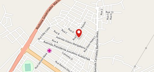 Pizzaria do Galego no mapa