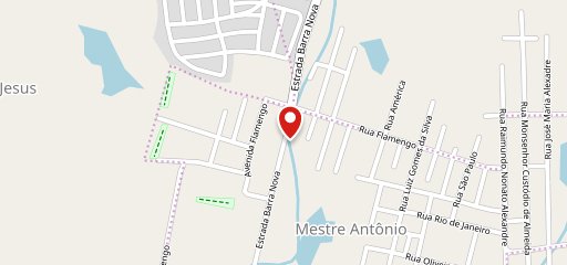 Pizzaria Dom Brayan no mapa