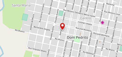 Pizzaria Dom Pedrito Delivery no mapa