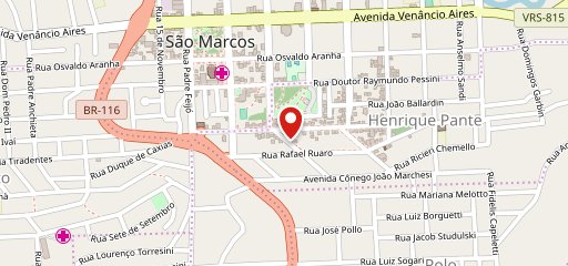 Pizzaria Don Fernando no mapa