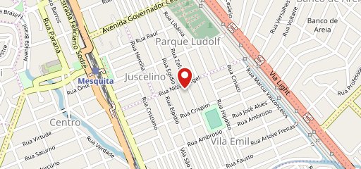 Pizzaria e Choperia Noite a Fora no mapa