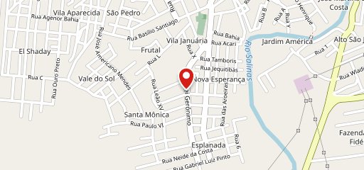 Pizzaria e Lanchonete Bel Jardim no mapa