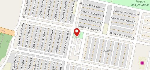 Pizzaria e Lanchonete Paulista Brasília DF no mapa