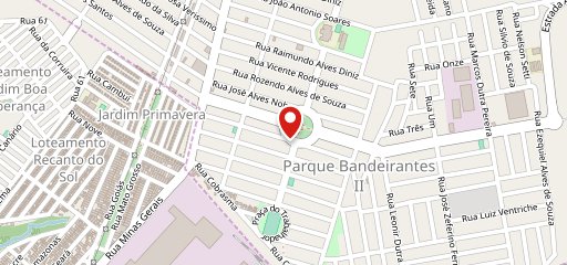 Pizzaria El Shadai no mapa