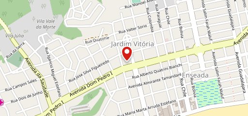 Pizzaria Forno Quente no mapa