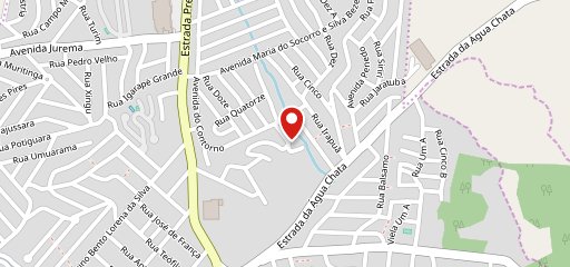 Pizzaria Geovana's no mapa